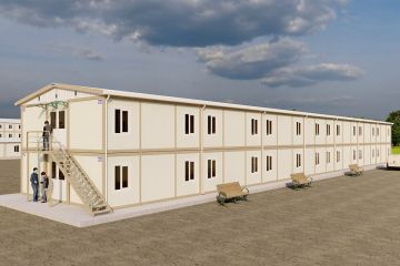 542 m² Konteyner Ofis