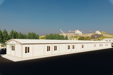 272 m² İşçi Yatakhanesi