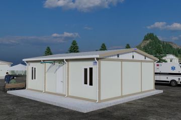 41 m² Konteyner Klinik