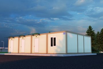 54 m² Konteyner Yemekhane