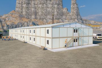 1344 m² Mühendis Yatakhanesi